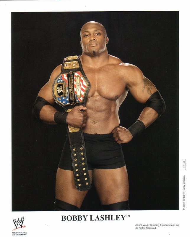 2006 U.S. CHAMPION Bobby Lashley P1117 color PW Catalog