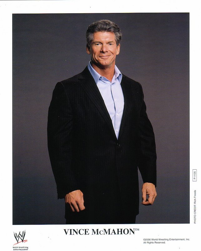 2006 Vince McMahon P1135 color PW Catalog