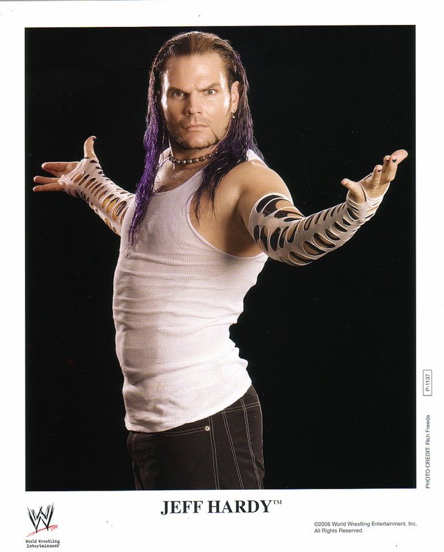 2006 Jeff Hardy P1137 color PW Catalog