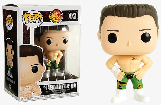 NJPW Funko POP! Vinyl 02 "The American Nightmare" Cody Action & Toy Figures PWcatalog