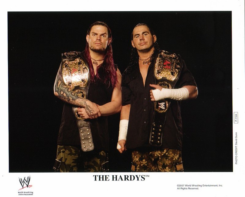 2007 WORLD TAG TEAM CHAMPIONS The Hardys P1164 color PW Catalog