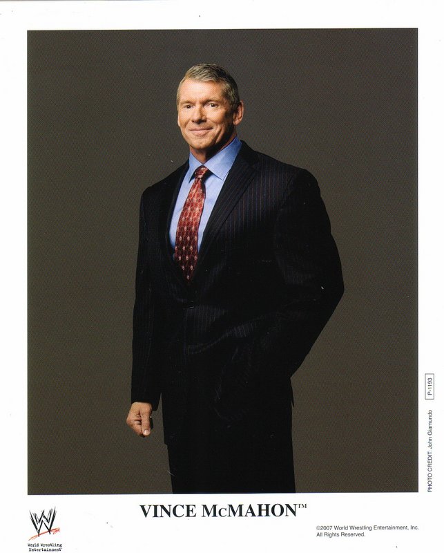 2007 VInce McMahon P1193 color PW Catalog