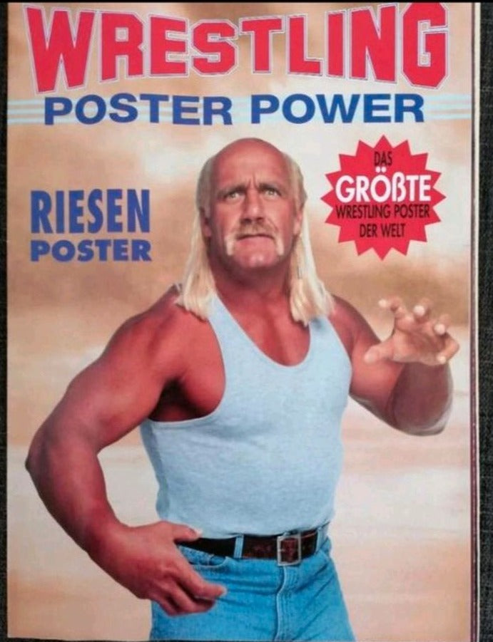 Wrestling Poster Power #11 from Germany Magazine PWcatalog