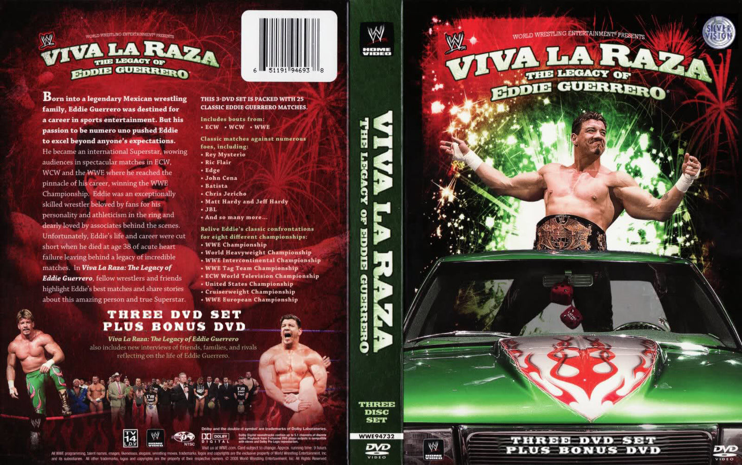 viva la raza the legacy of eddie guerrero DVDs & Videos Pwcatalog