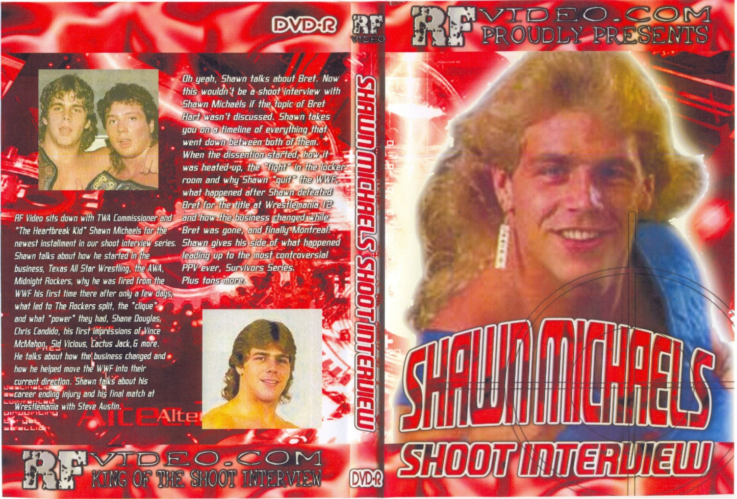 shawn michaels shoot interview DVDs & Videos Pwcatalog