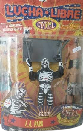 CMLL Hag Distribuidoras 6.5" Super Estrellas 3 L.A. Park Action & Toy Figures PWcatalog