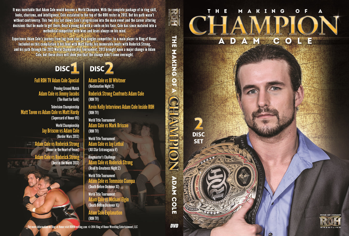 Adam Cole - The Making of a Champion