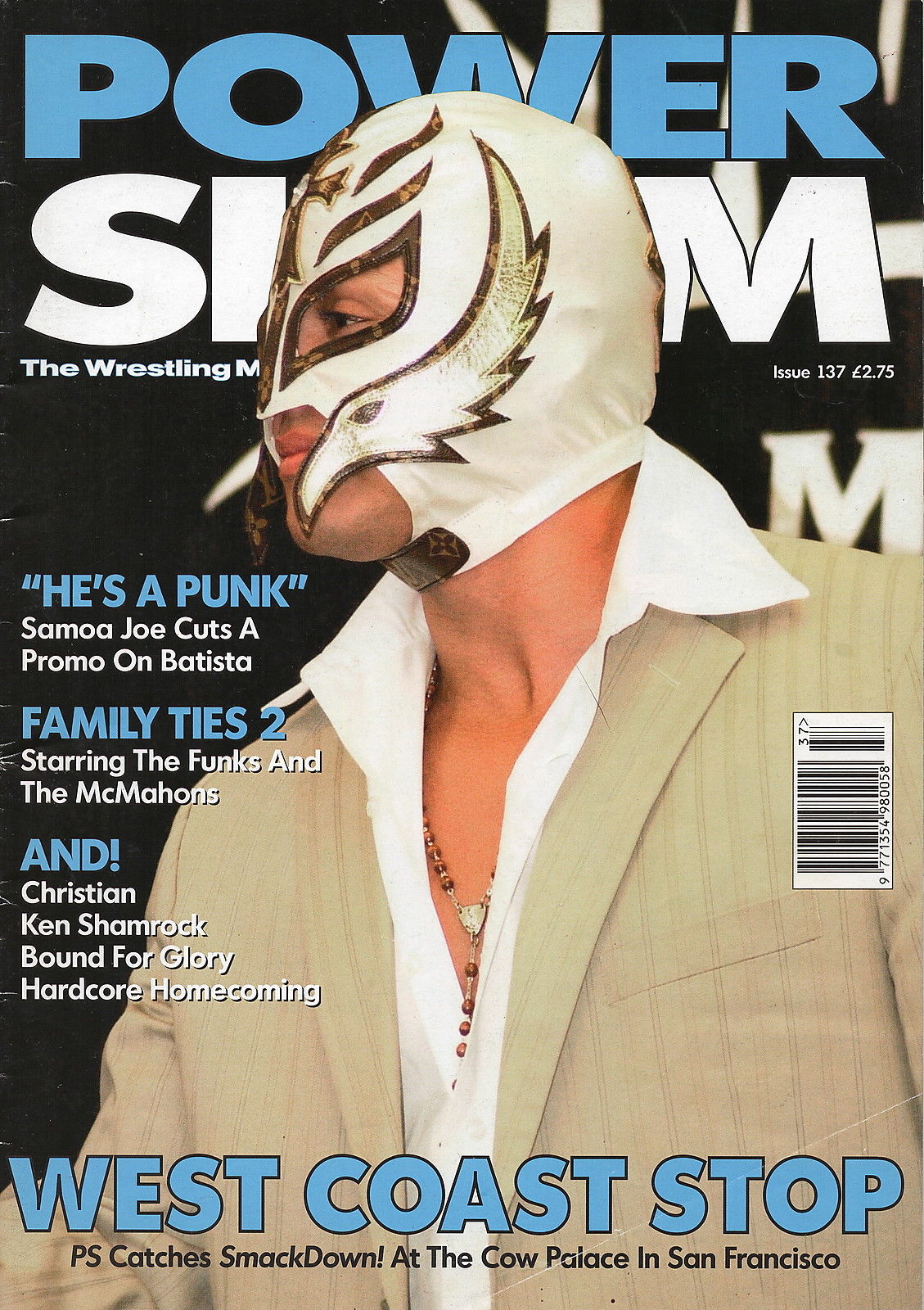 Power Slam Volume 137 December 2005 Magazine PWcatalog