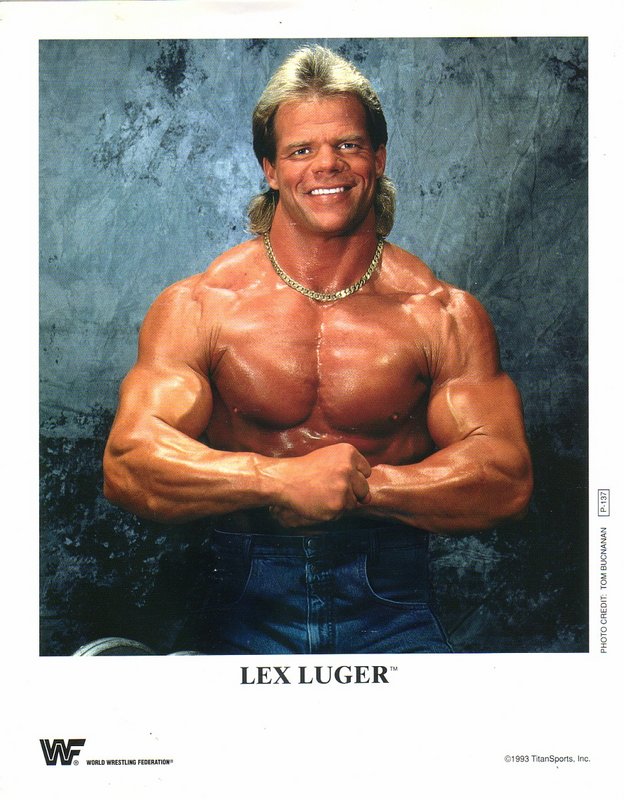 1993 Lex Luger P137a color PW Catalog