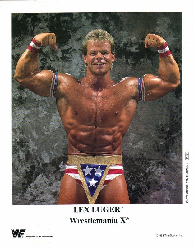 1993 Lex Luger P137b color PW Catalog