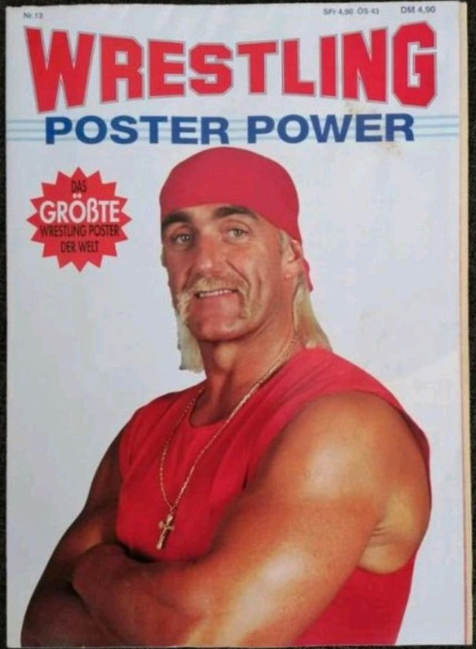 Wrestling Poster Power #13 from Germany Magazine PWcatalog