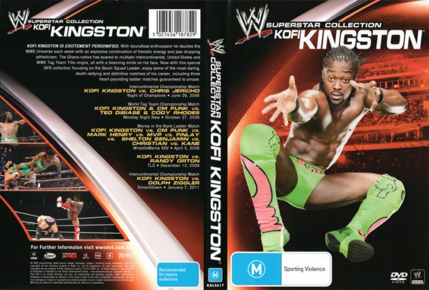 wwe superstars collection kofi kingston DVDs & Videos Pwcatalog