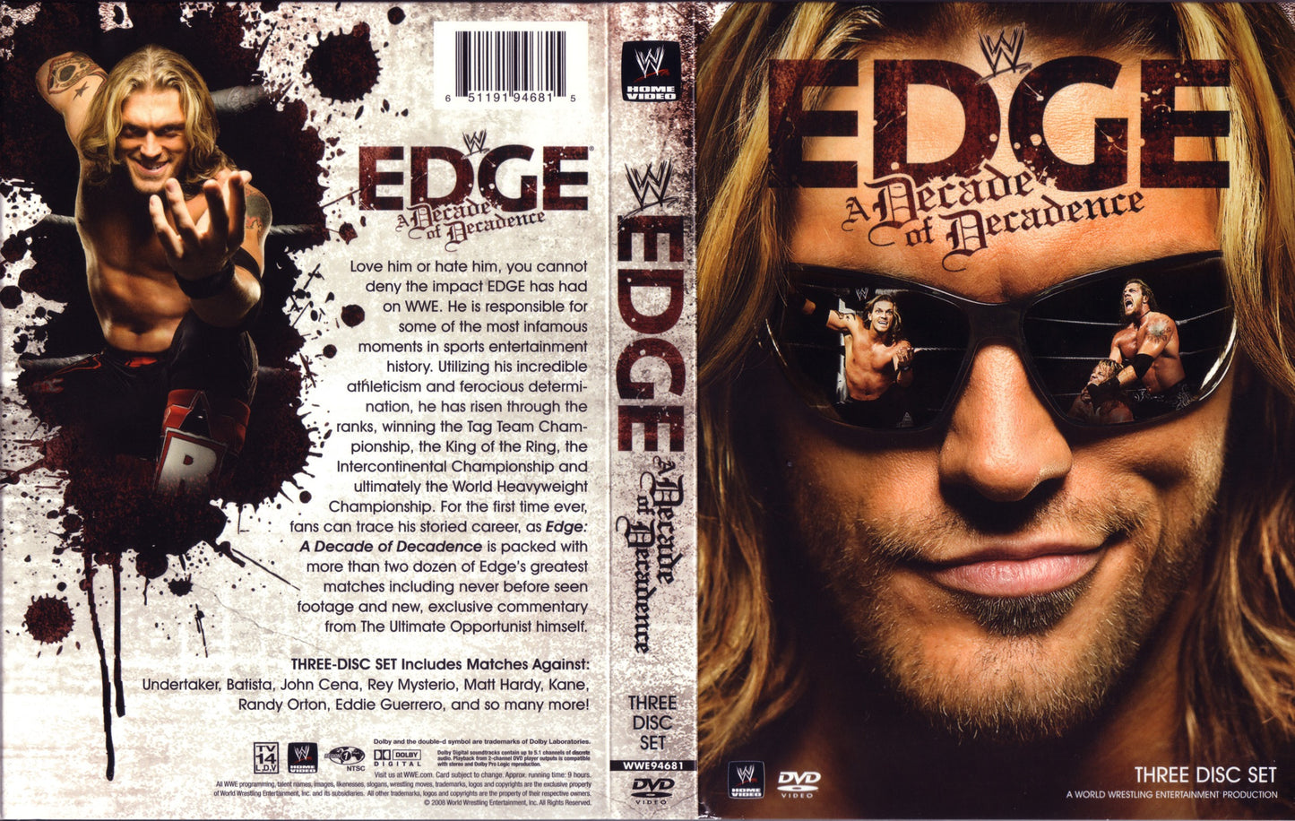 edge a decade of decadence DVDs & Videos Pwcatalog