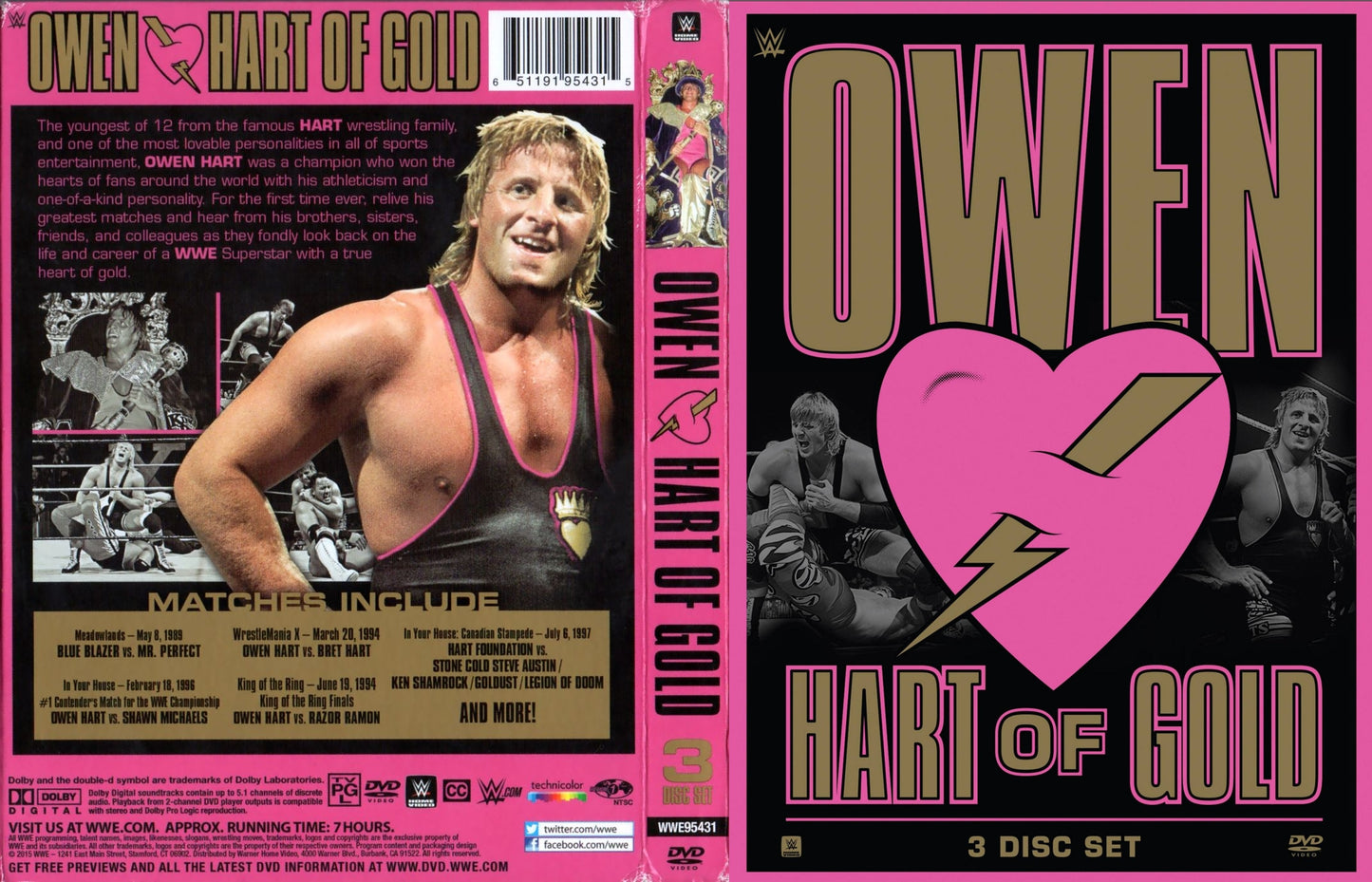 owen hart of gold 2nd version DVDs & Videos Pwcatalog
