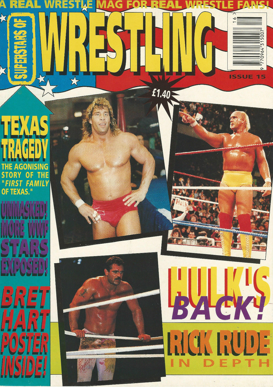 Superstars of Wrestling Volume 15 Magazine PWcatalog