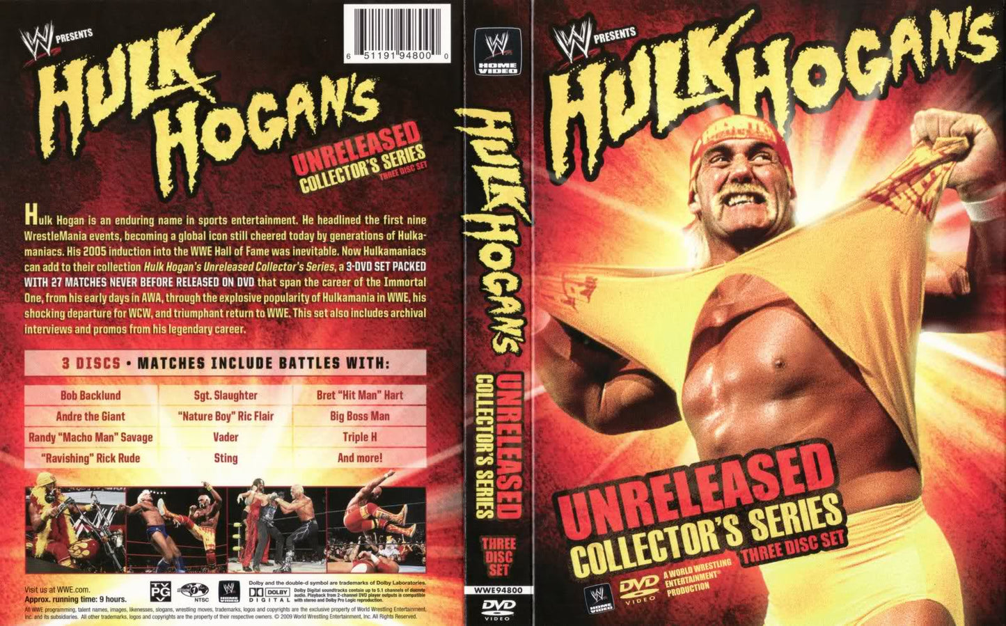 hulk hogans unreleased collectors series DVDs & Videos Pwcatalog