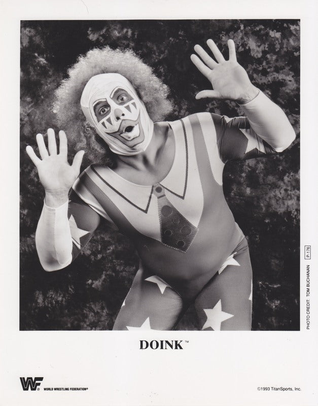 1993 Doink P176 b/w PW Catalog