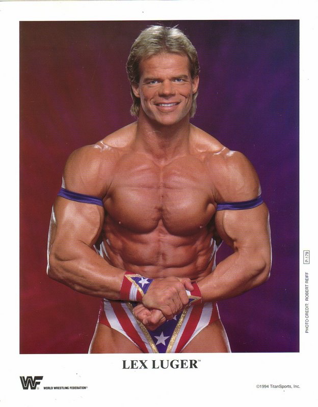 1994 Lex Luger P179 color PW Catalog