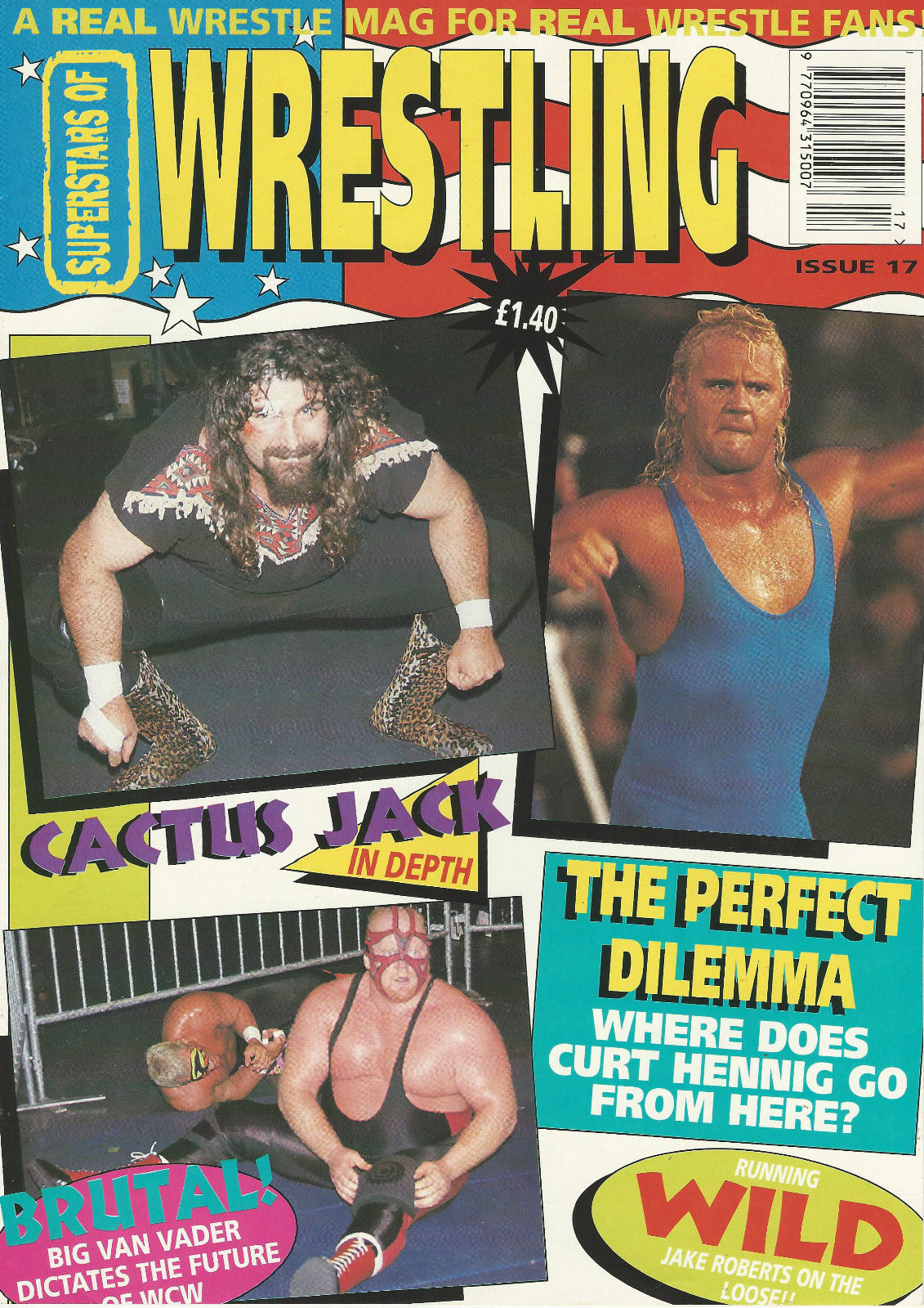 Superstars of Wrestling Volume 17 Magazine PWcatalog
