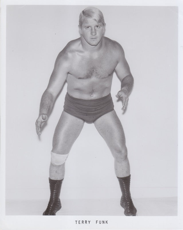 1960's NWA Terry Funk Promo Photo PWcatalog
