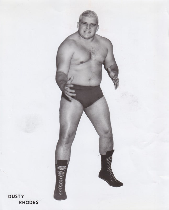 1968 WCCW Dusty Rhodes (rookie) vintage Promo Photo PWcatalog