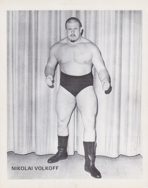 1970's NWA Nicolai Volkoff Promo Photo PWcatalog