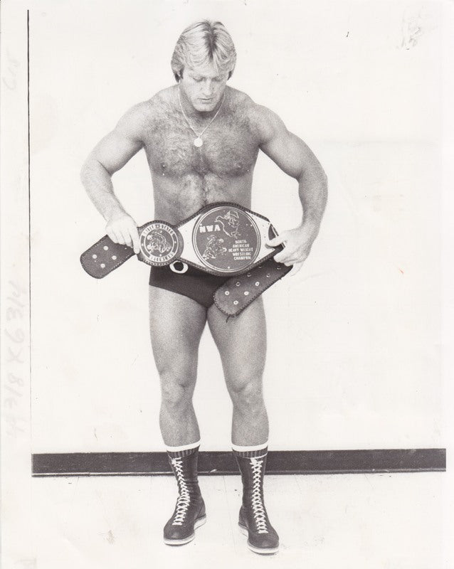 1978 NWA North American Heavyweight Champion Paul Orndorff vintage 8x10 Promo Photo PWcatalog