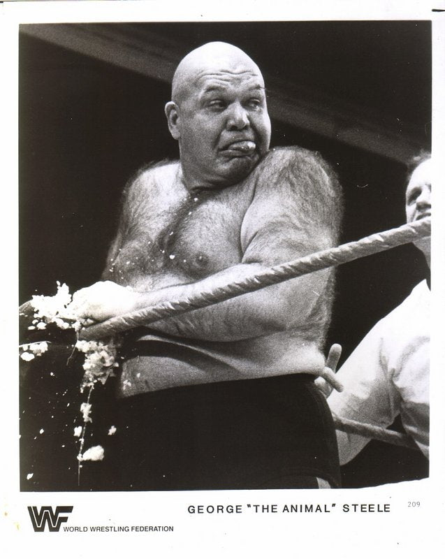 1983 George"The Animal"Steele #209 PWcatalog