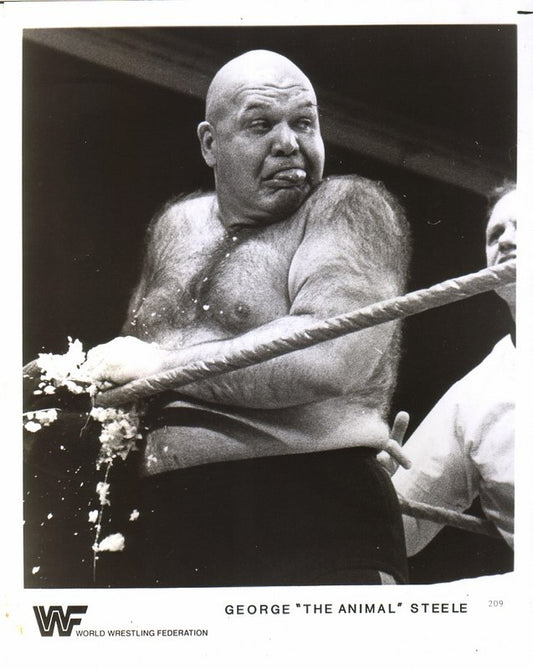 1983 George"The Animal"Steele #209 PWcatalog
