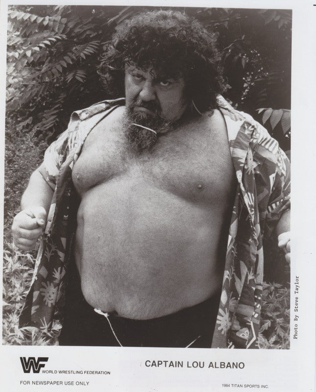 1984 Captain Lou Albano PWcatalog
