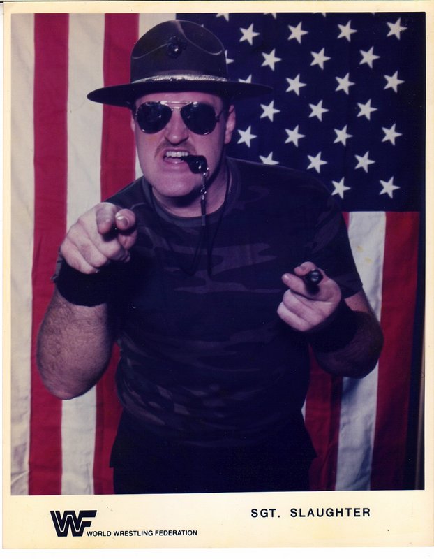 1984 Sgt. Slaughter color PWcatalog