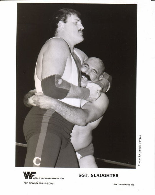 1984 Sgt. Slaughter (vs.Iron Sheik) PWcatalog