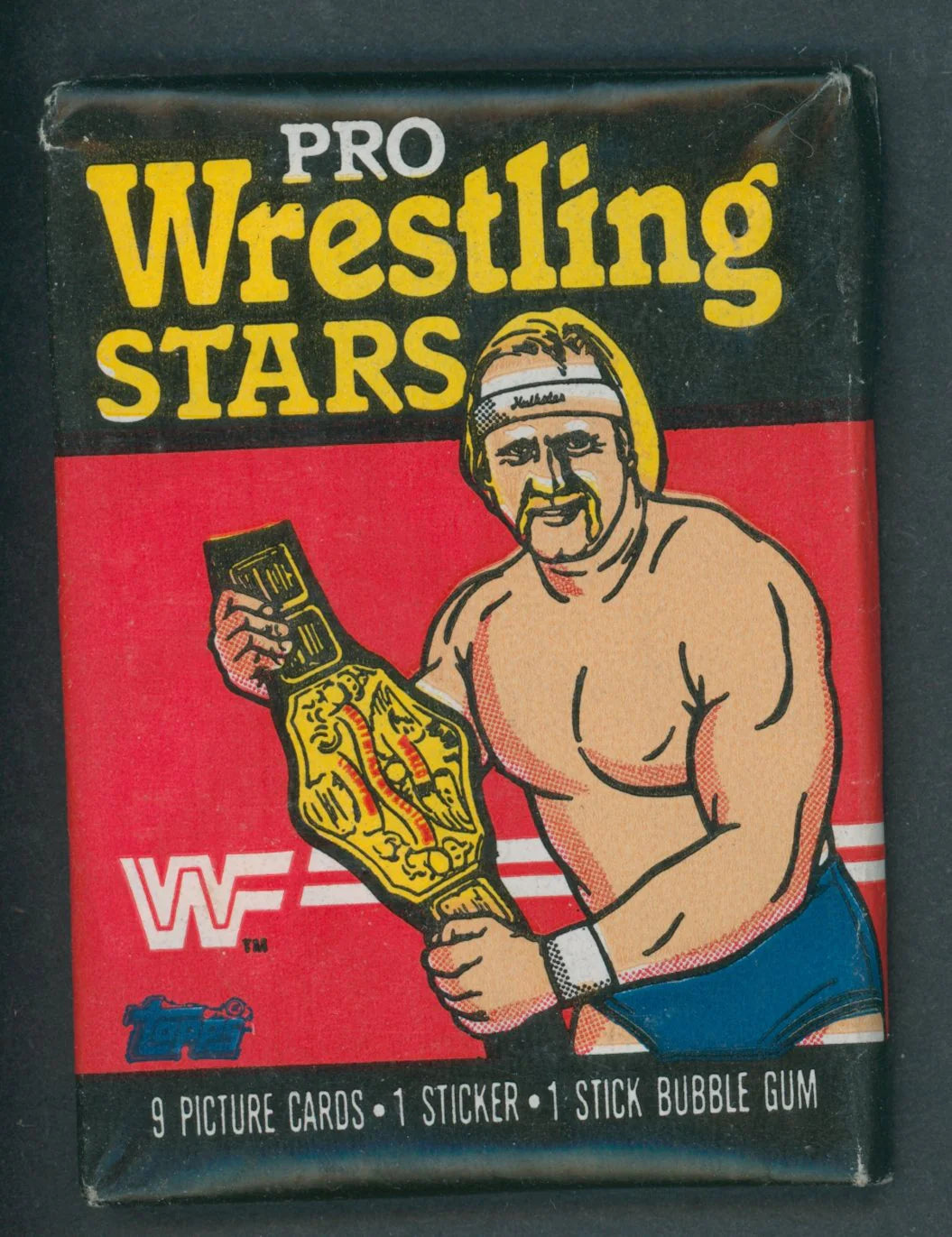 WWF Hulk Hogan Pro Wrestling Stars Topps 1985 Bubble Gum PWcatalog