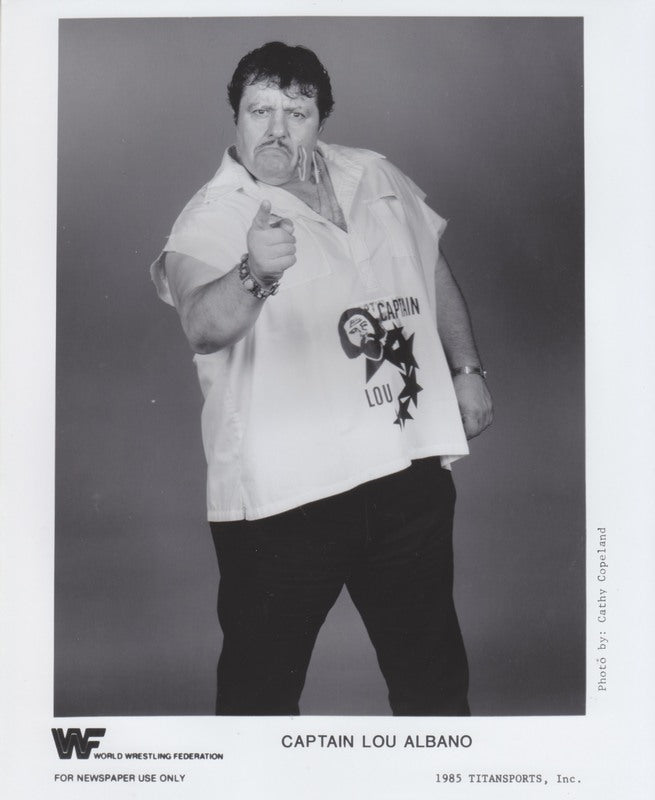 1985 Captain Lou Albano PWcatalog