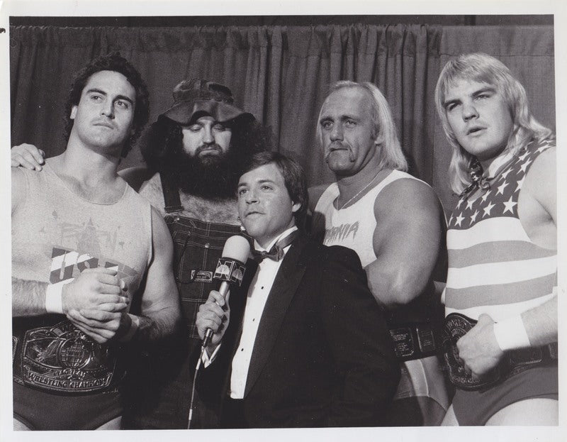 1985 NBC Sportsworld Special: Hulk Hogan, U.S. Express Hillbilly Jim w/Bob Costas PWcatalog