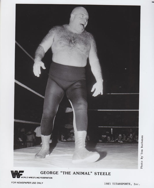 1985 George"The Animal"Steele PWcatalog