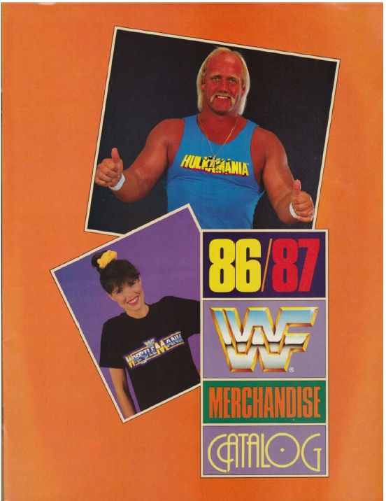 WWF Catalog 1986-1987 Magazine PWcatalog