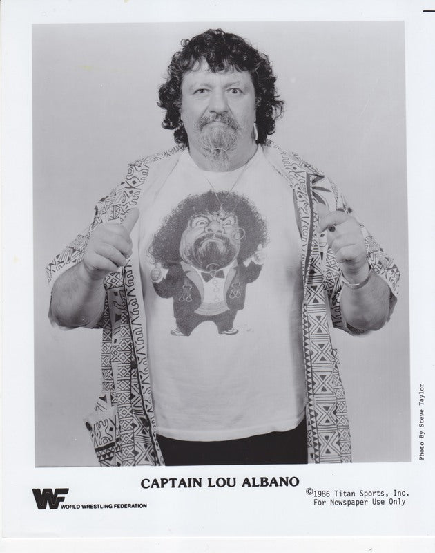 1986 Captain Lou Albano PWcatalog