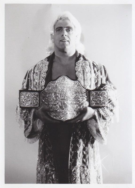 1986 ALL JAPAN NWA Champion Ric Flair vintage 4.75 x 6.5 Promo Photo PWcatalog