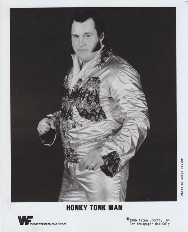 1986 Honky Tonk Man (debut promo) PWcatalog