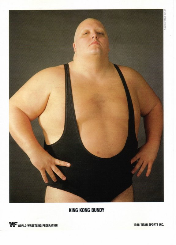 1986 King Kong Bundy color PWcatalog