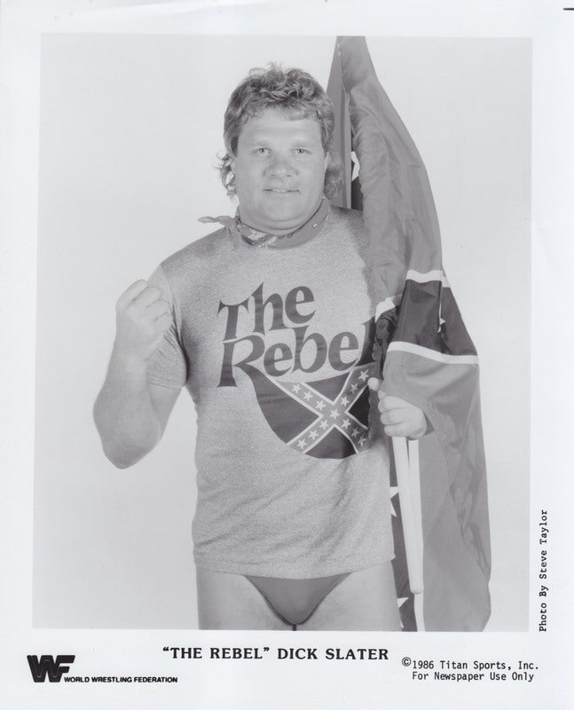 1986 "The Rebel" Dick Slater PWcatalog