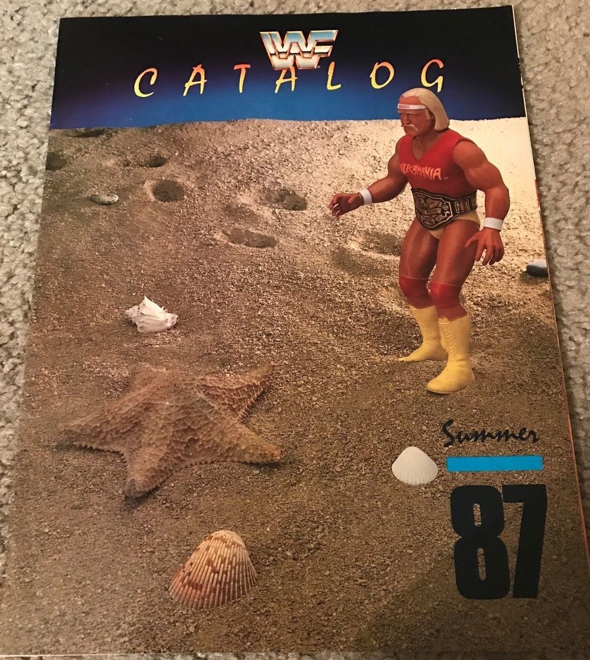 WWF Catalog 1987 Magazine PWcatalog