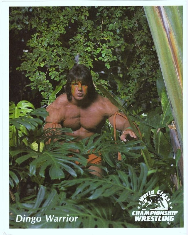 1987 WCCW Dingo Warrior Promo Photo PWcatalog