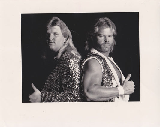 1987 NWA Midnight Express w/Jim Cornette Vintage JCP Promo Photo