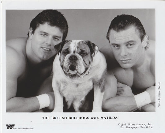 1987 British Bulldogs w/Matilda #1