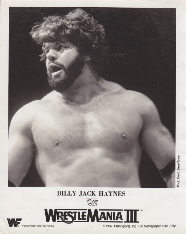 1987 Billy Jack Haynes WM3 (RARE) PWcatalog