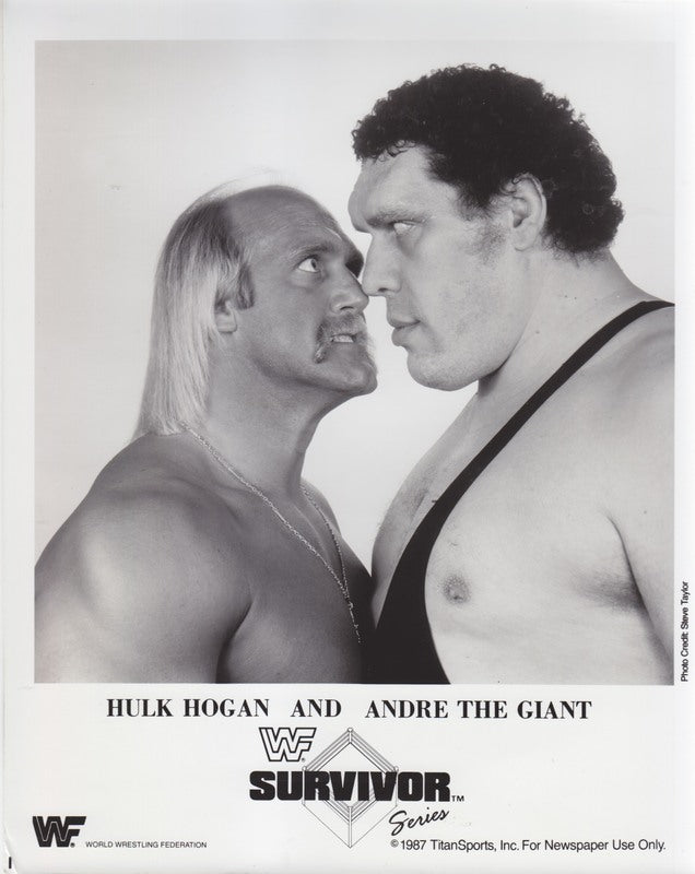 1987 Hulk Hogan vs. Andre the Giant Survivor Series PWcatalog