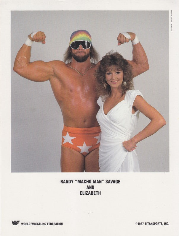 1987 Macho Man Randy Savage Elizabeth color PWcatalog