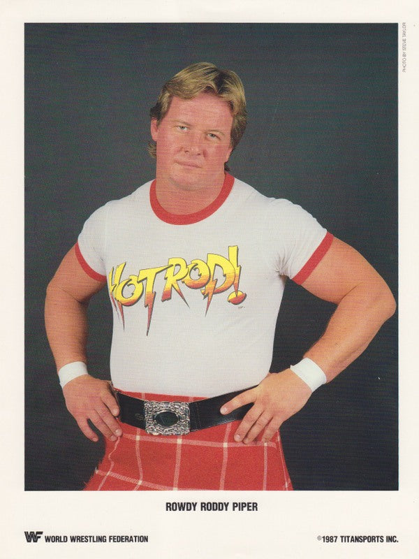 1987 Rowdy Roddy Piper color PWcatalog